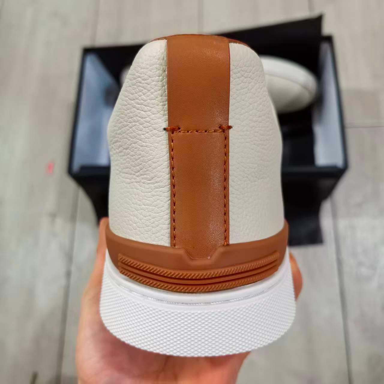 Zegna Branco e Bege