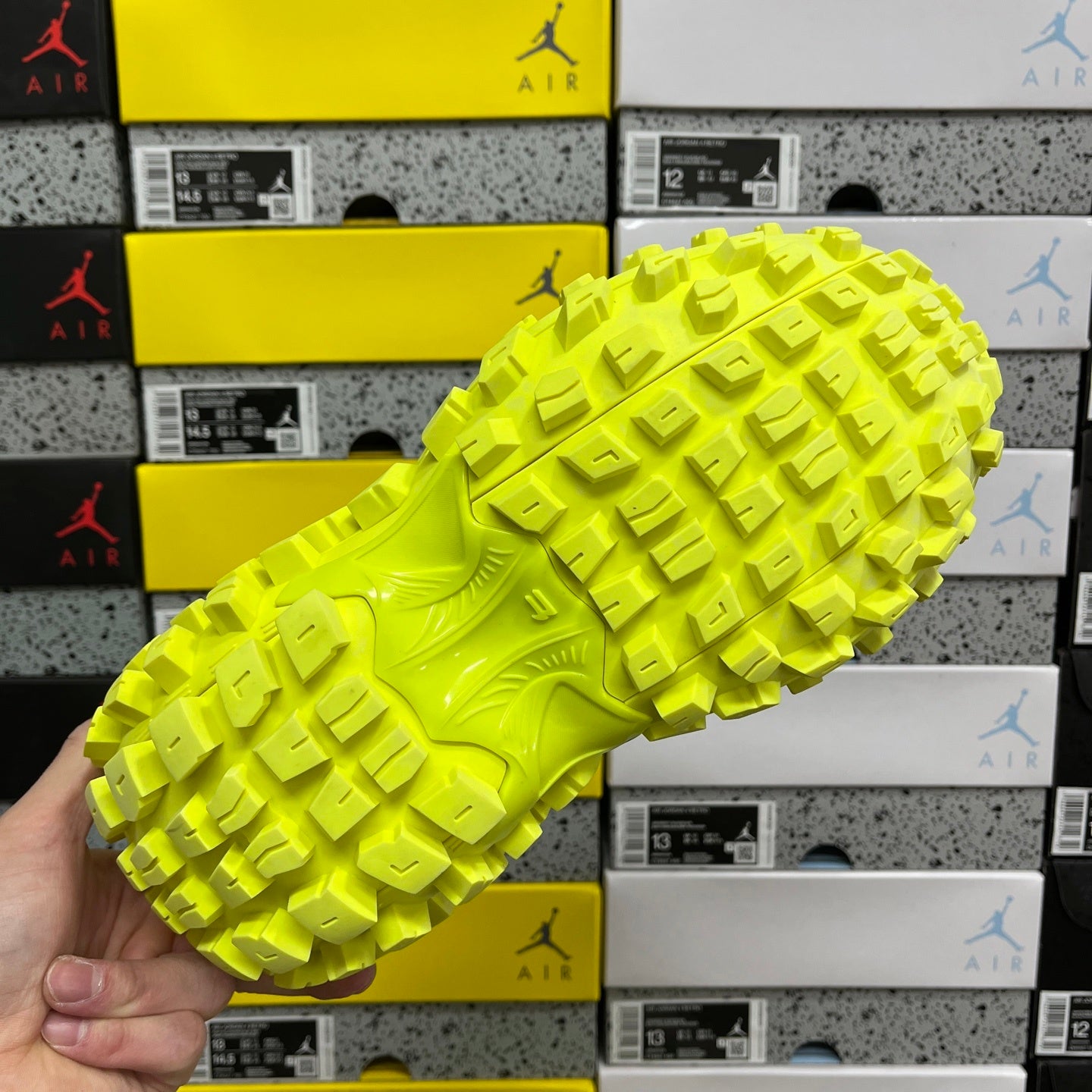 Defender Rubber Platform Fluo Yellow/Black