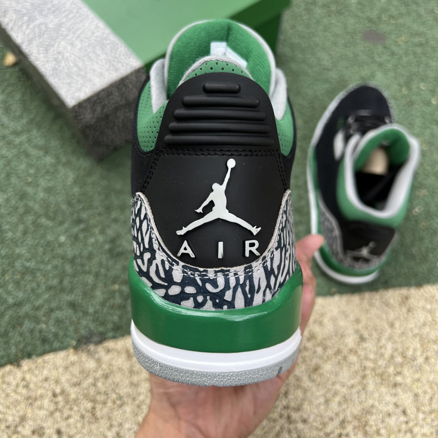 AJ3 Retro Pine Green