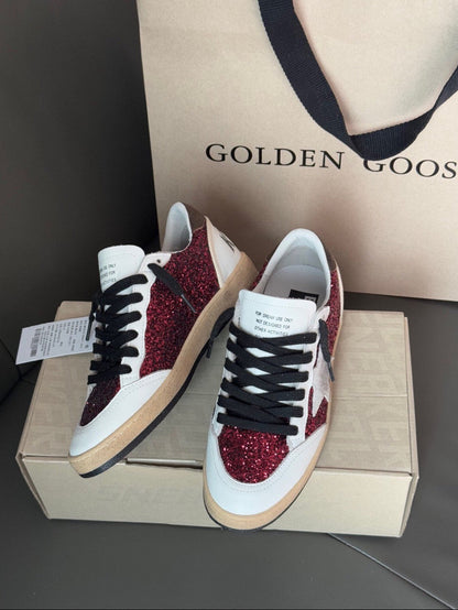 GDGS Ballstar Wine Shine White Black Laces