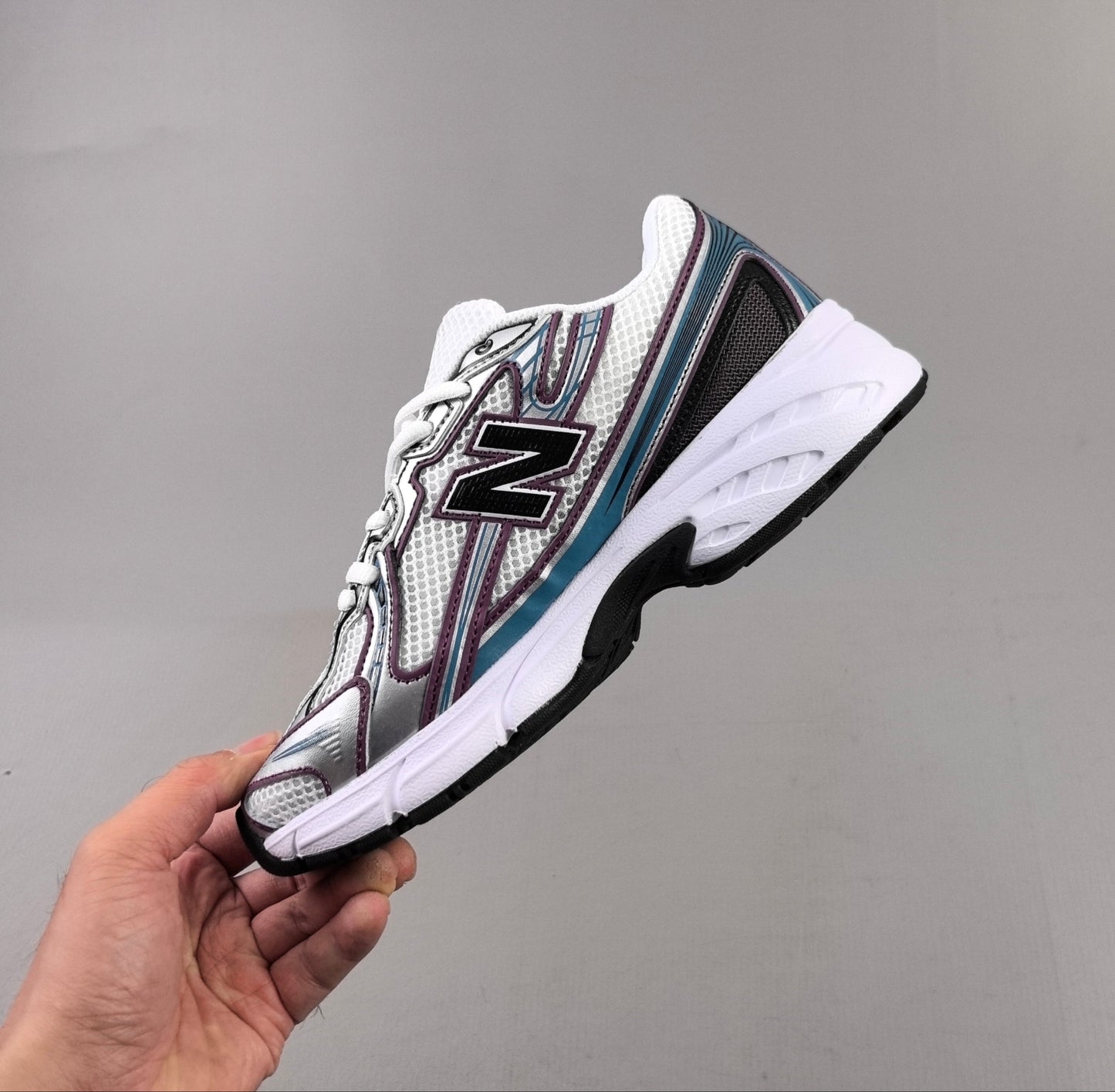 740 Silver and Blue