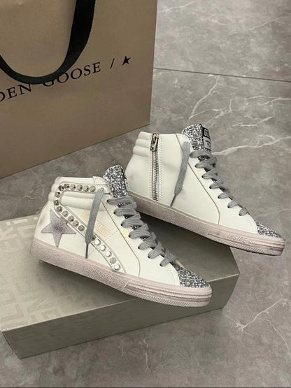 GDGS Mid Star White Lether Shine