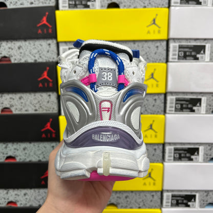 BLG Runner White/Blue/Pink