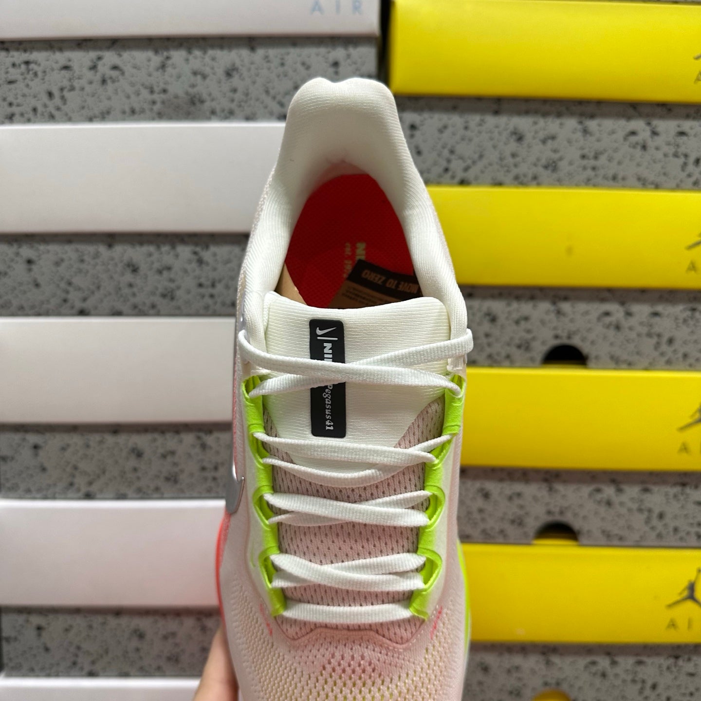 Air Zoom Pegasus 41 Summit White/Bright Crimson