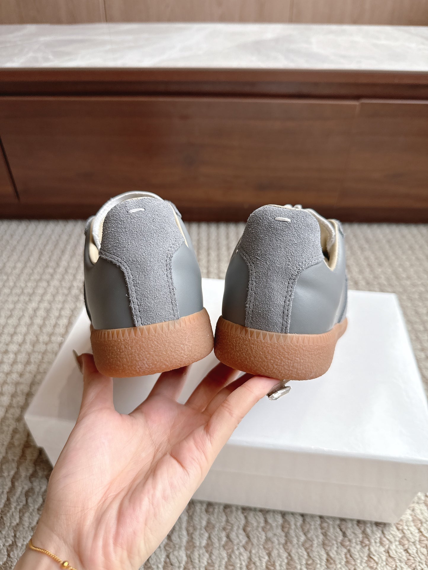 Maison Light Blue Lether