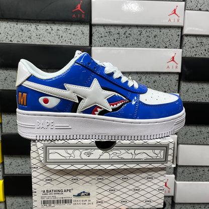 Bape STA Low Shark Blue