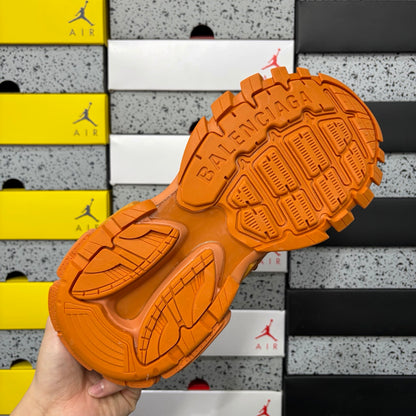 BLG Track Trail Laces Black Orange/grey