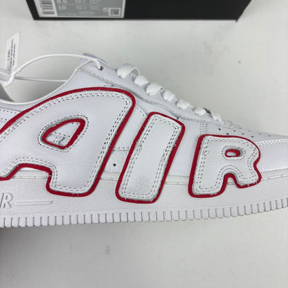 AF1 Flea White Red