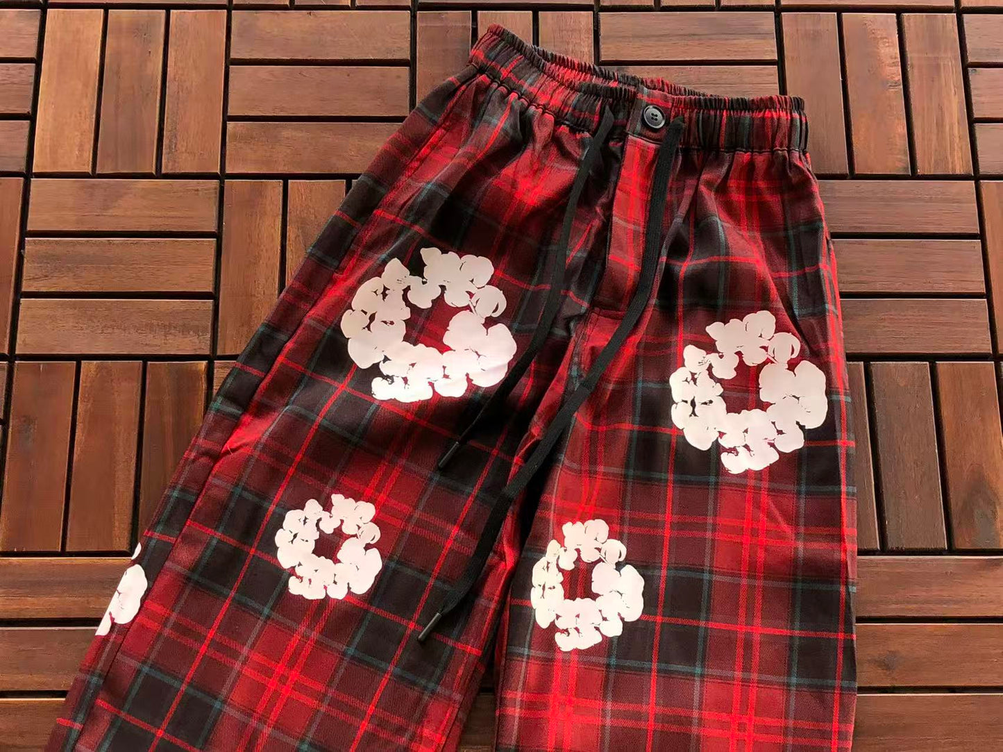Denim T Calças