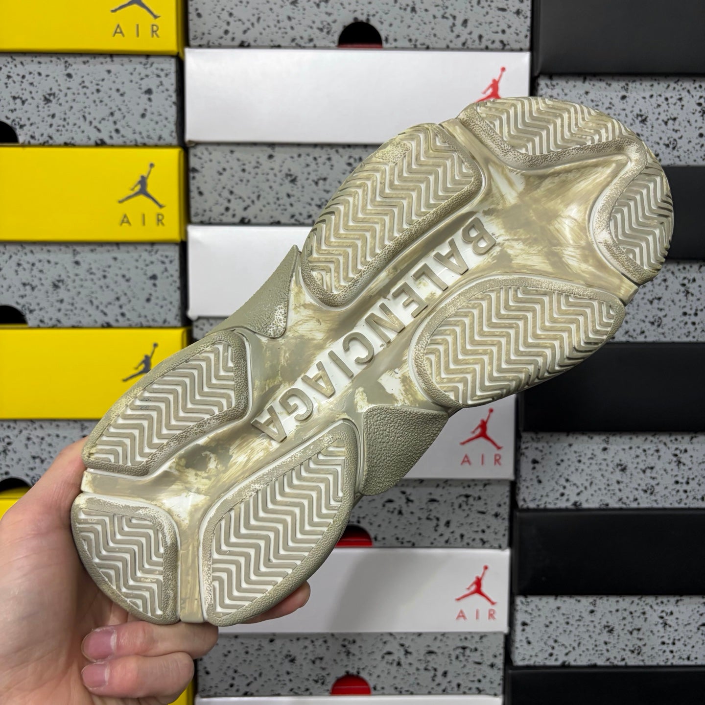 BLG Triple S Light Beige