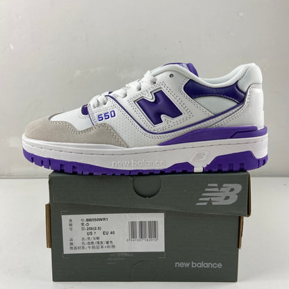 550 White and Purple
