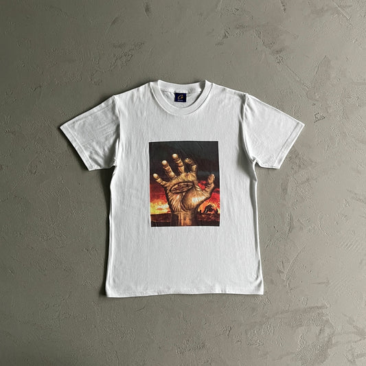 Hand white T shirt