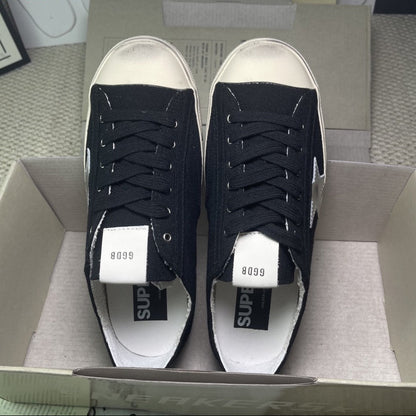 GDGS V-Star Black White Sole Silver Star