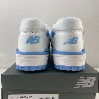 550 Baby Blue and White