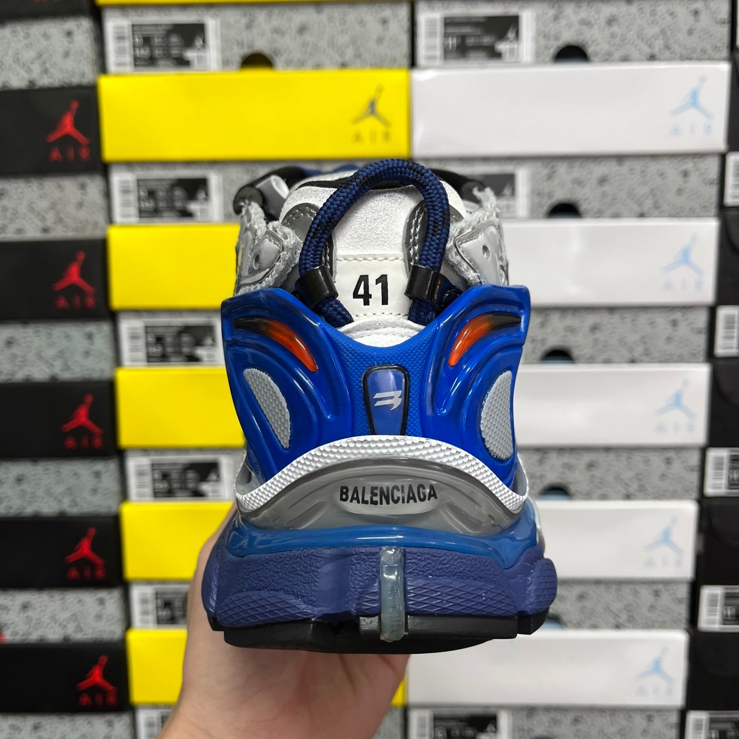 BLG Runner 7.0 Grey/Blue/Orenge