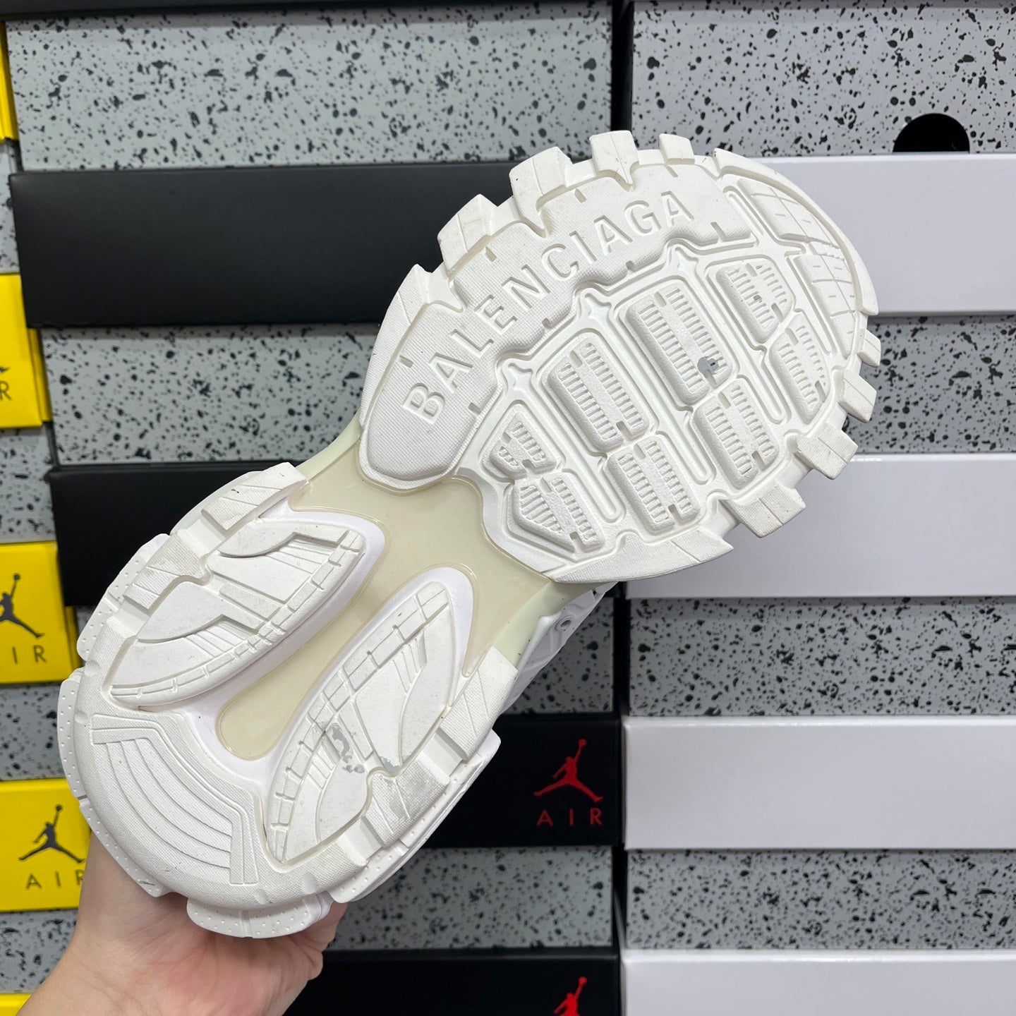BLG Track Signature - White
