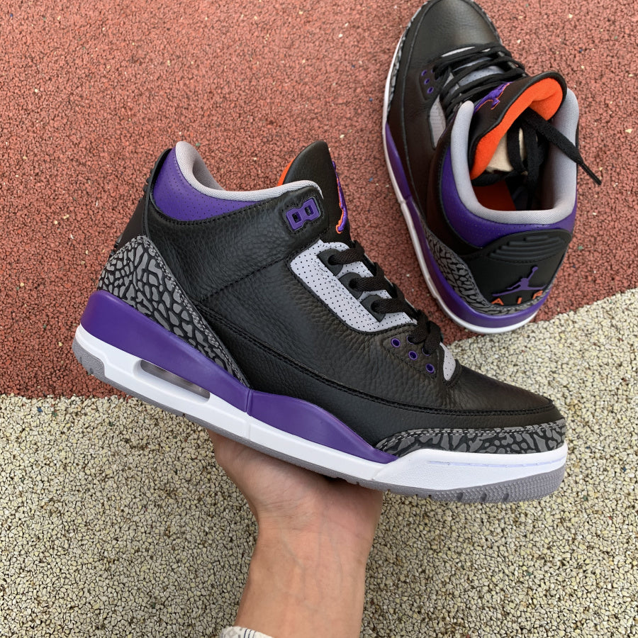 AJ3 Court Purple
