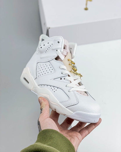AJ6 Gold Hoops