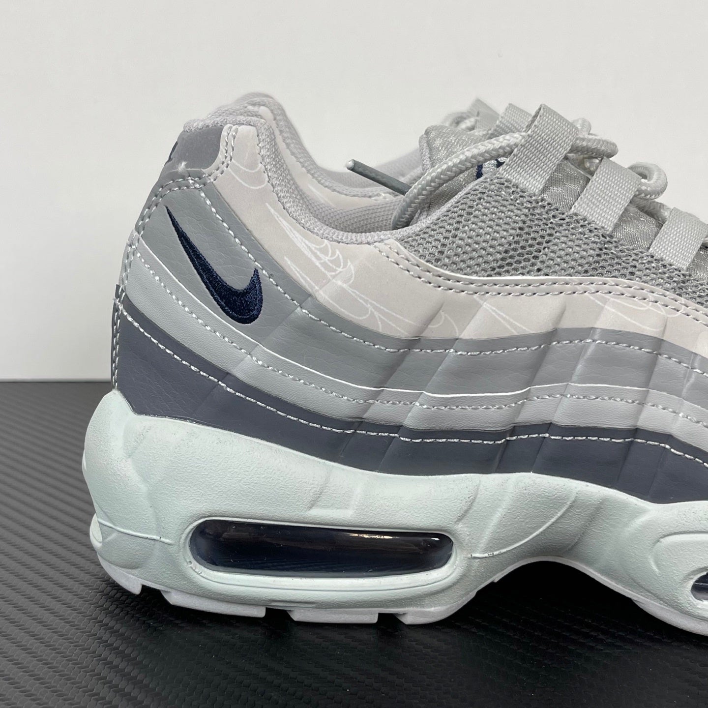 95 White Baby Blue Grey