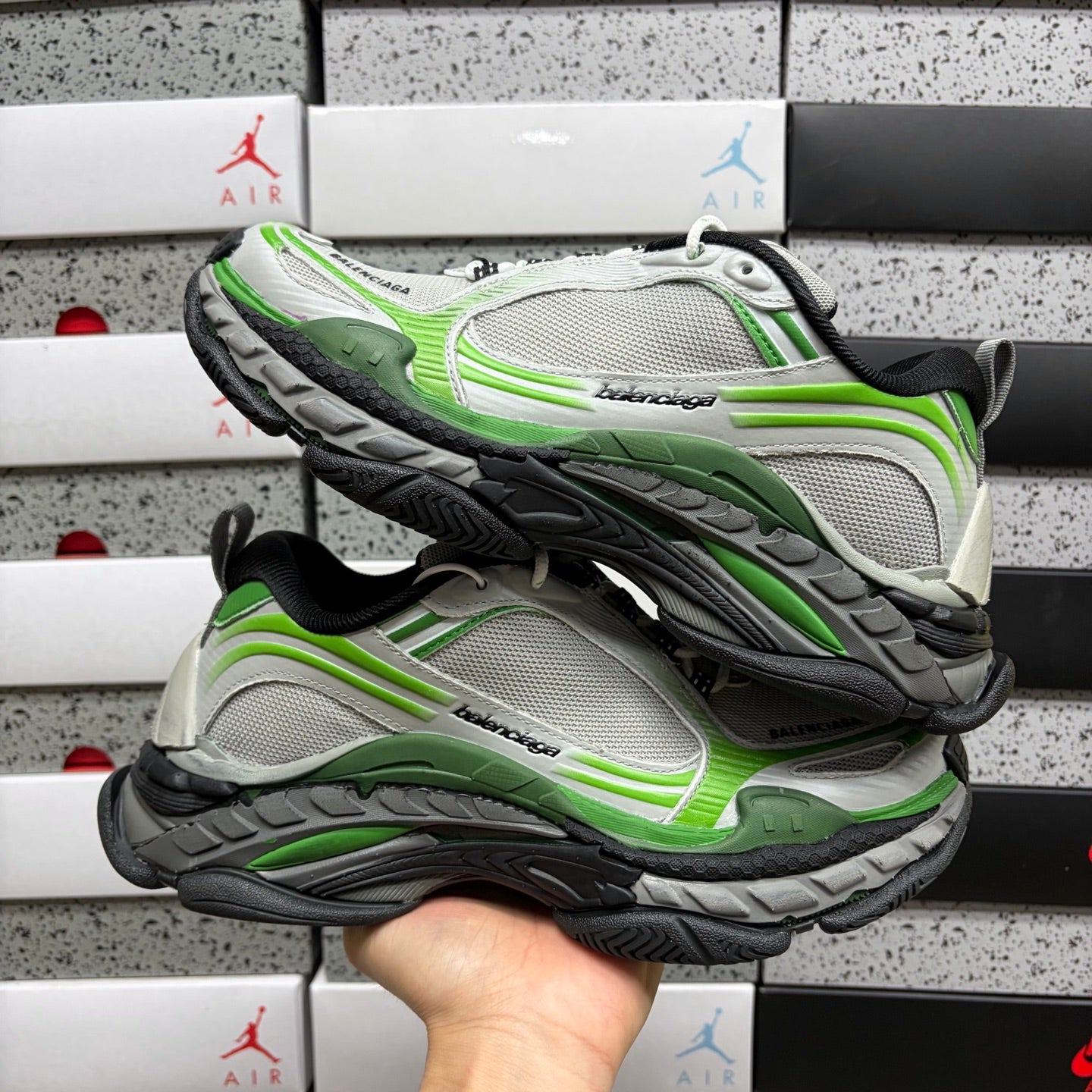 BLG Triple S.2 Black/Green/Grey