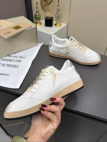 GDGS Ballstar Gum Sole White Body Silver Moon Star