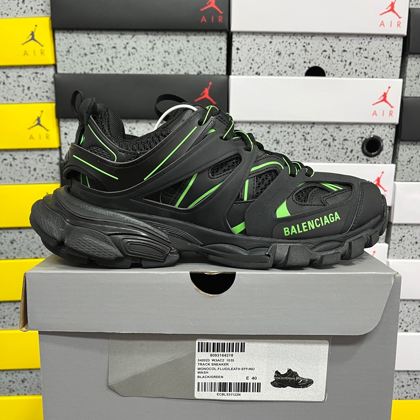 BLG Track Green & Black