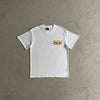 rainbow island short sleeves-White