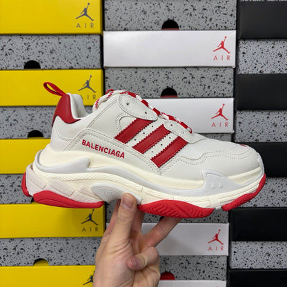 BLG Triple S x Adidas White/Red