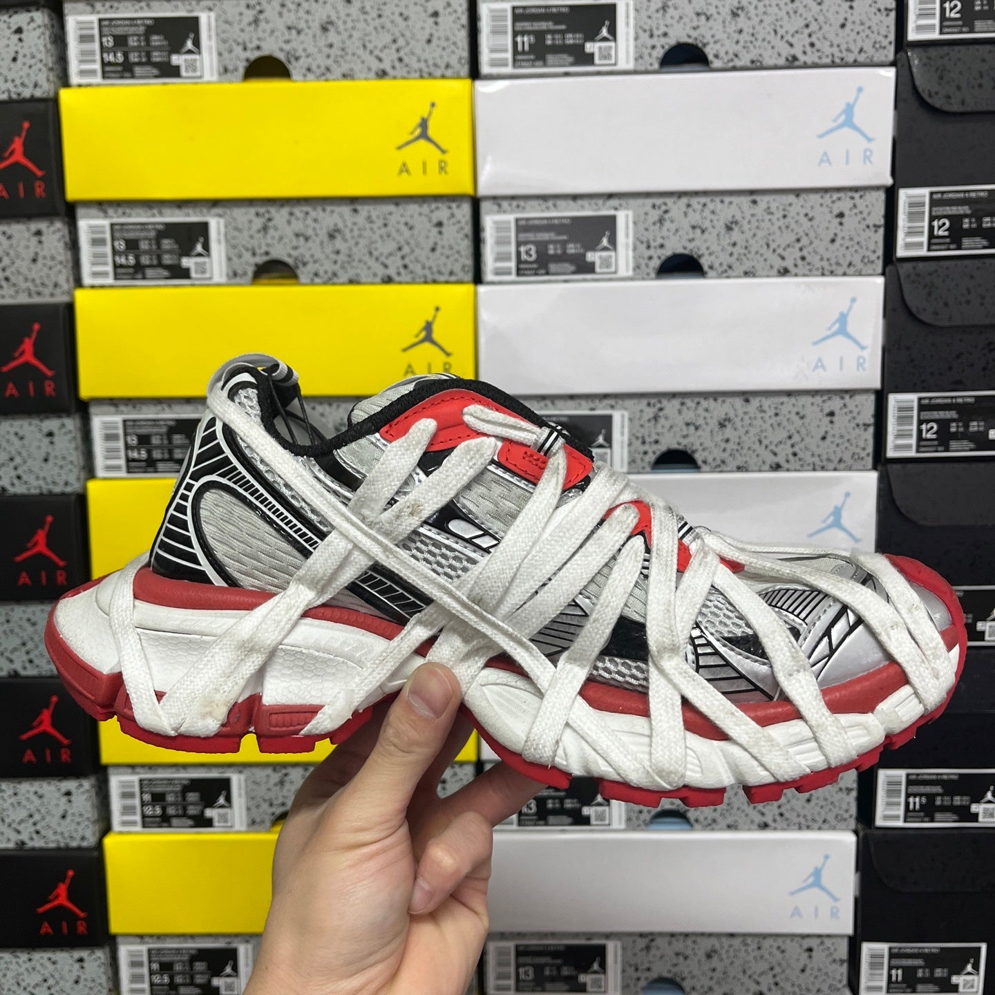 BLG 3XL Red White