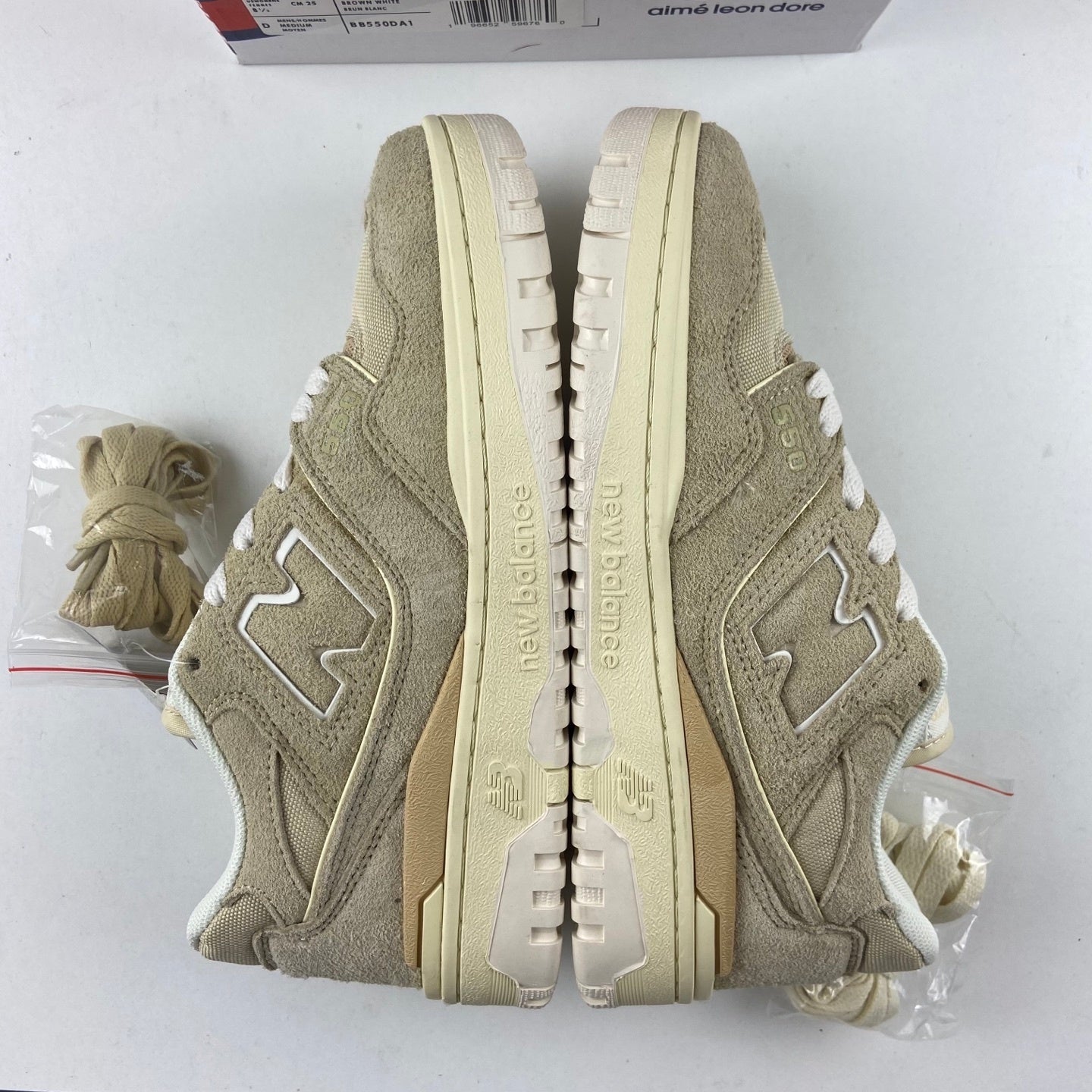 550 Aimé Leon Dore Taupe Suede
