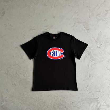 C IN RTW TEE-BLACK