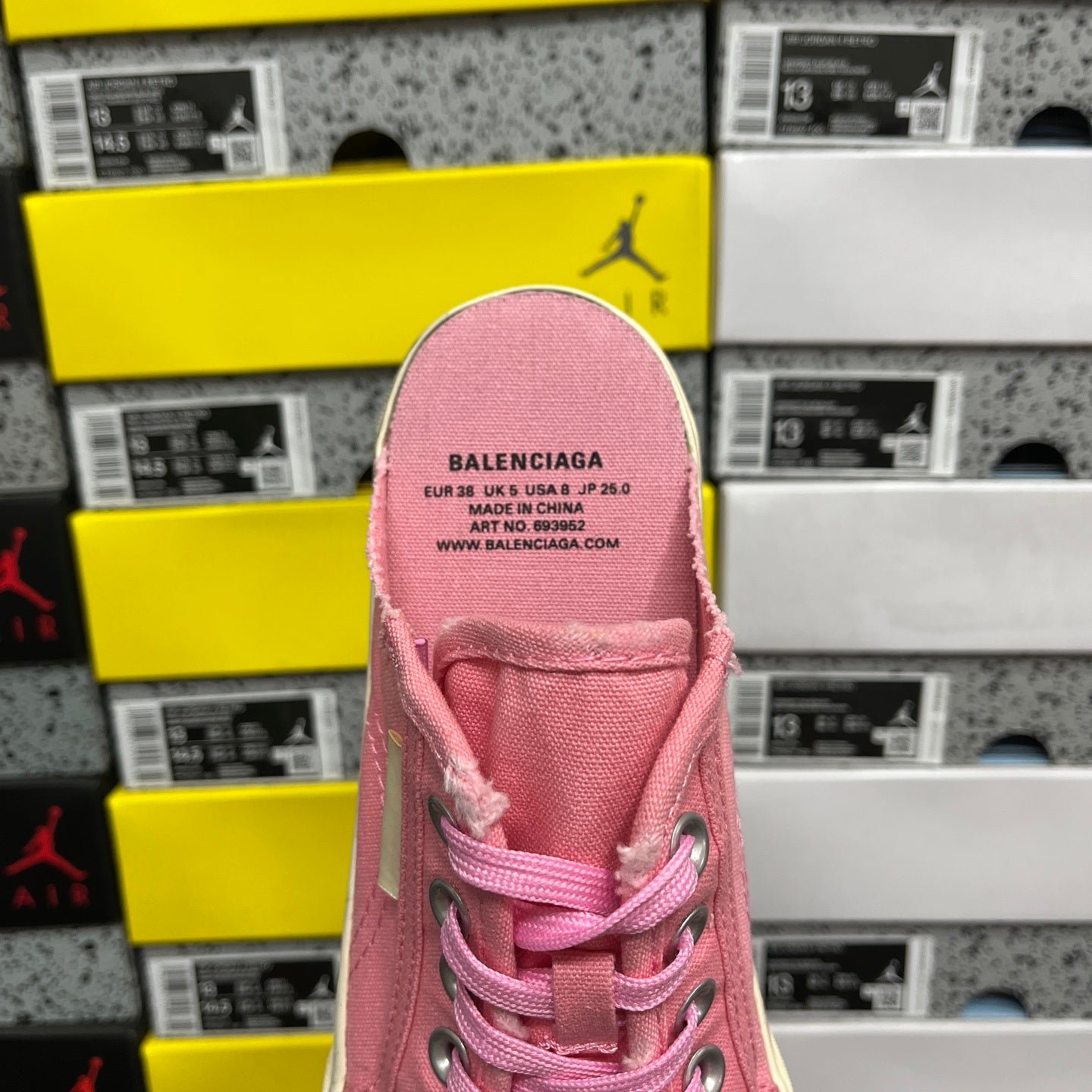 BLG Paris Mule Destroyed - Pink