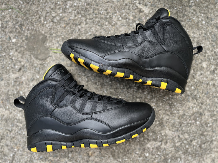AJ10 Black and Yellow