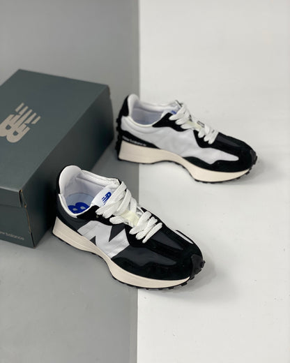 327 Black White Crocodile