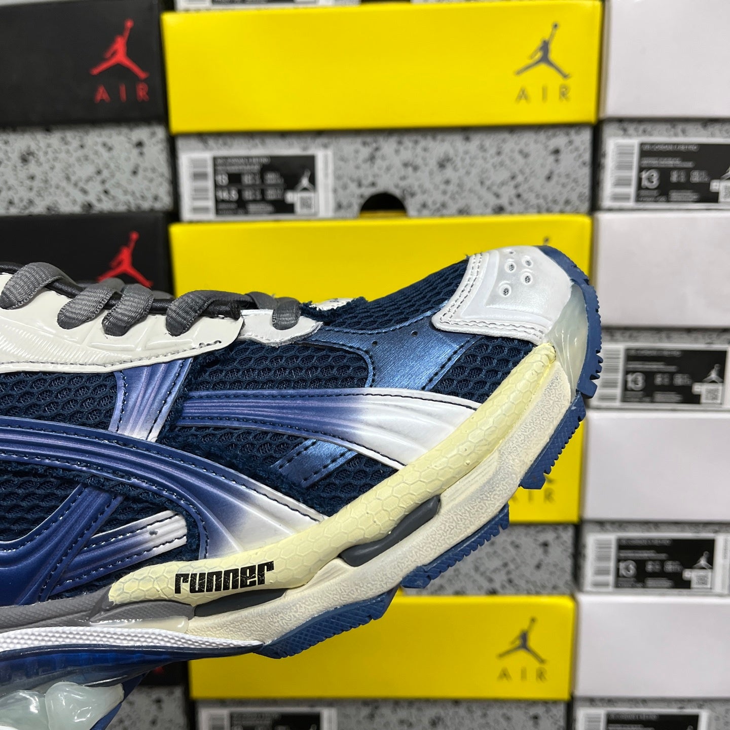 BLG Runner White/Blue