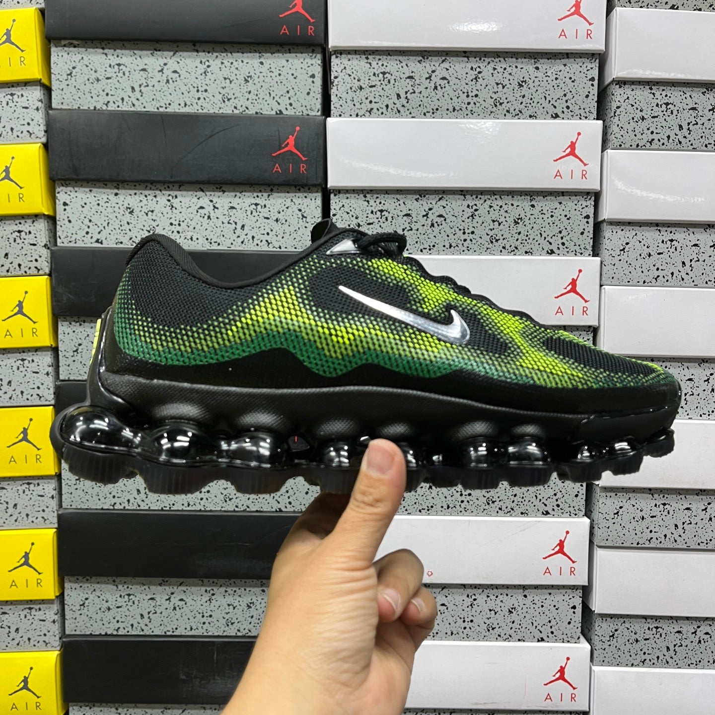 Nk Air Liquid Max Black/Green