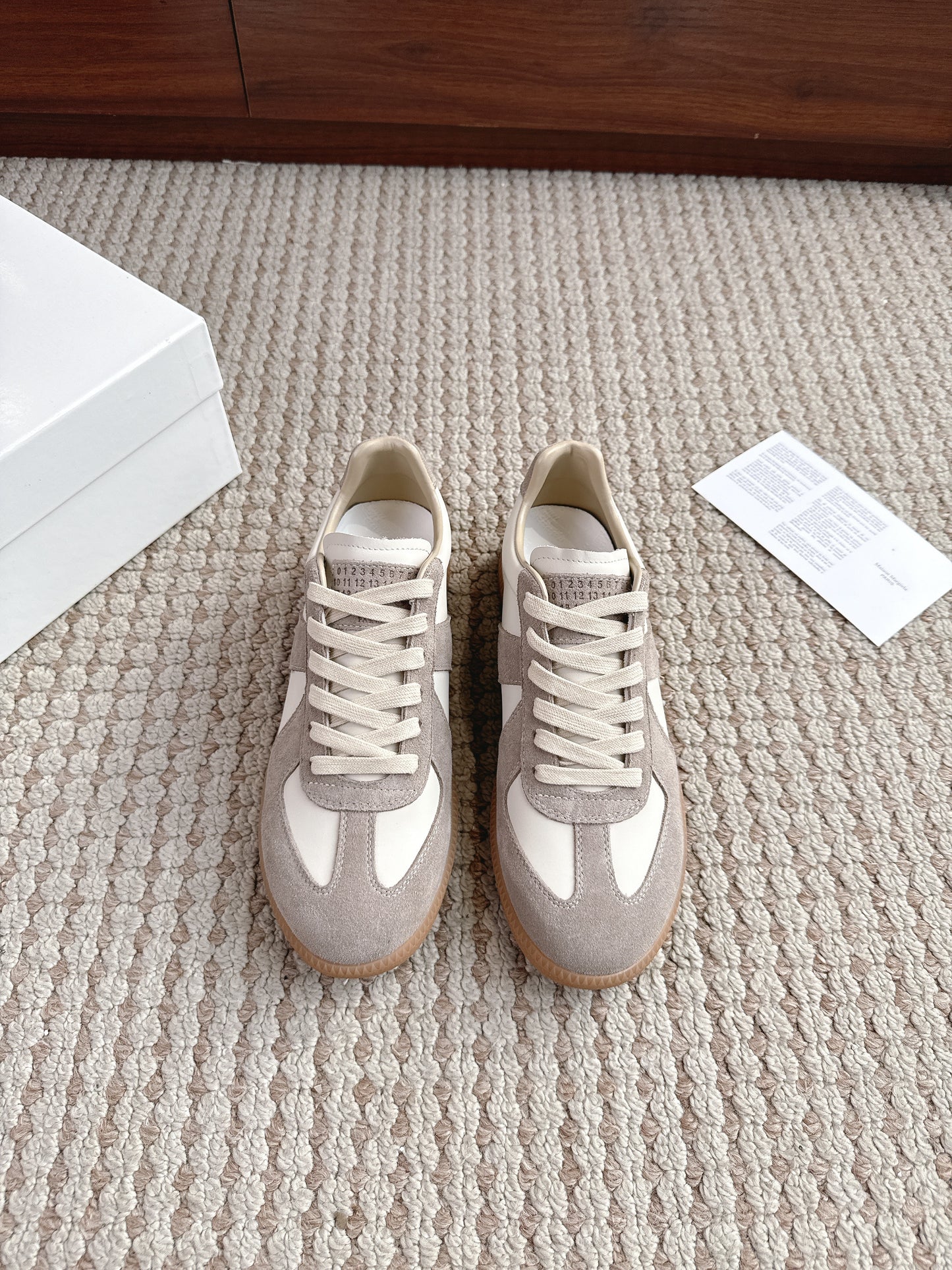 Maison White Brown Strap