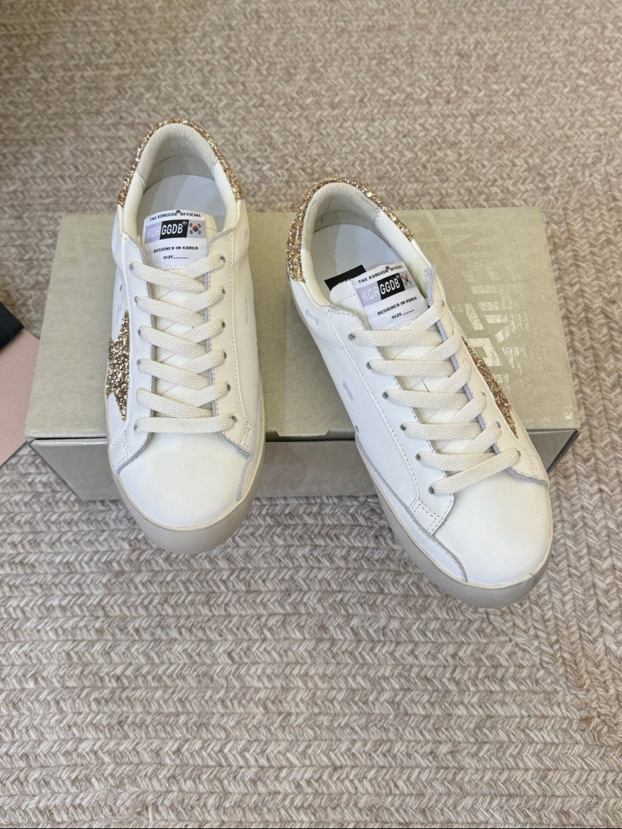 GDGS Super-Star Gold Shine Star Gum Sole