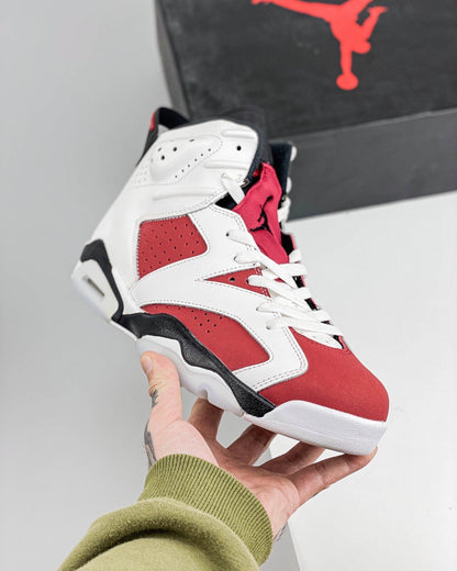 AJ6 White and Red
