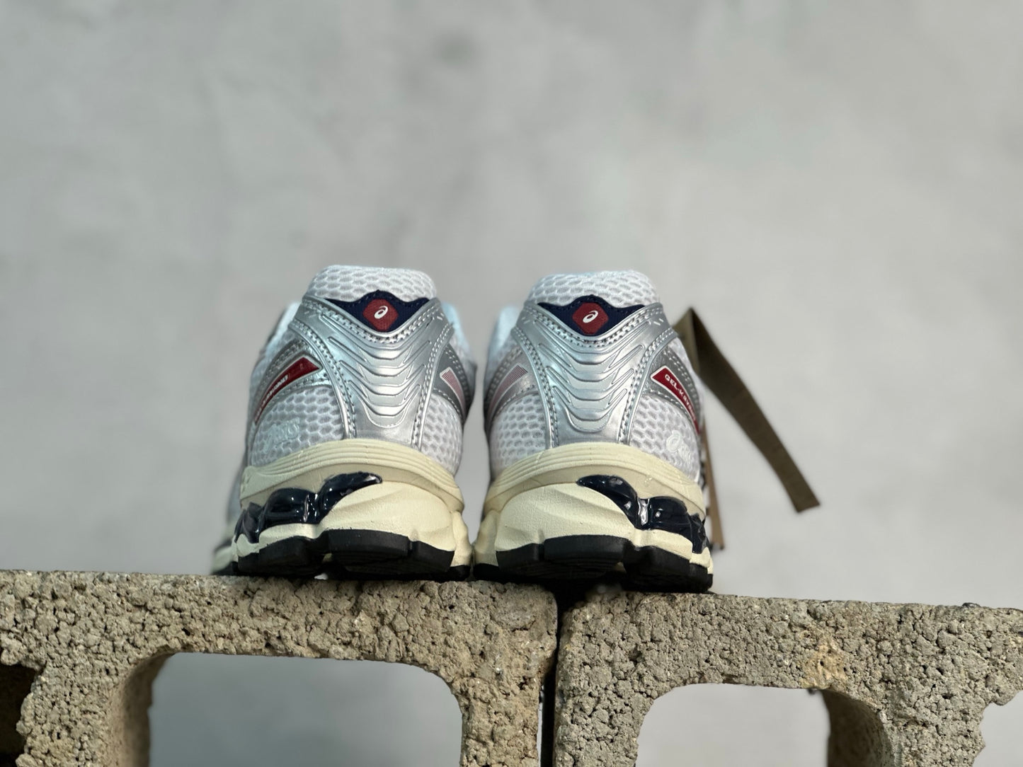 GEL-Kayano 12.1 Silver/Red