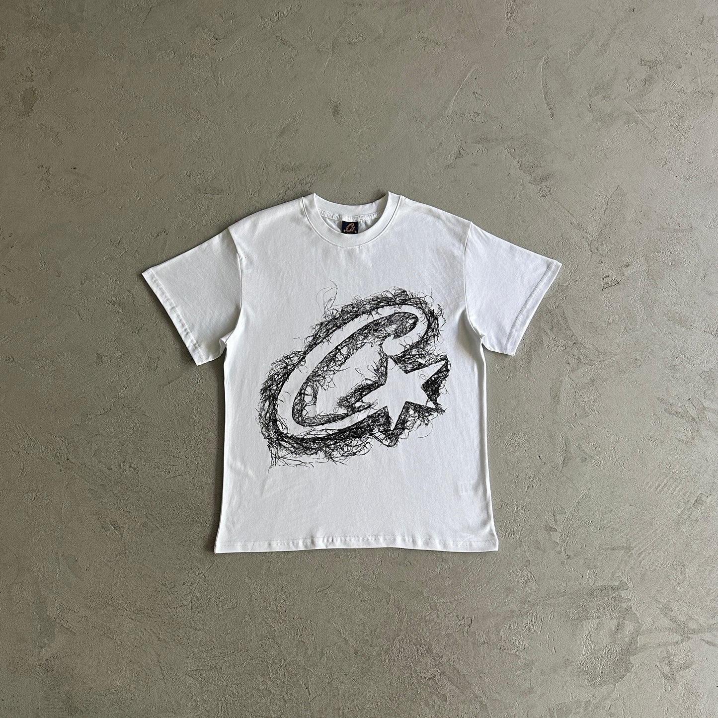 C Star string tee-White