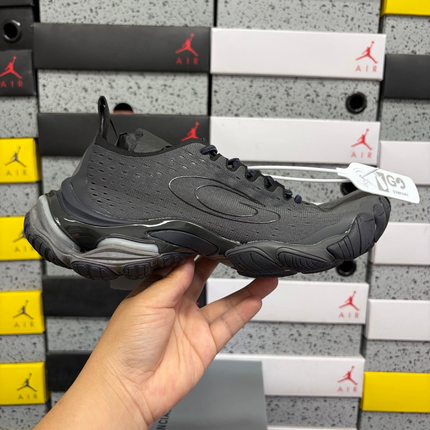 BLG Anatomic Runner Grey/Black