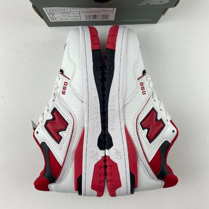 550 White with Red and Black