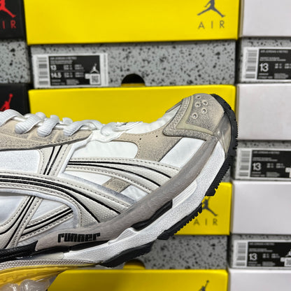 BLG Runner White/Black/Beige/Yellow
