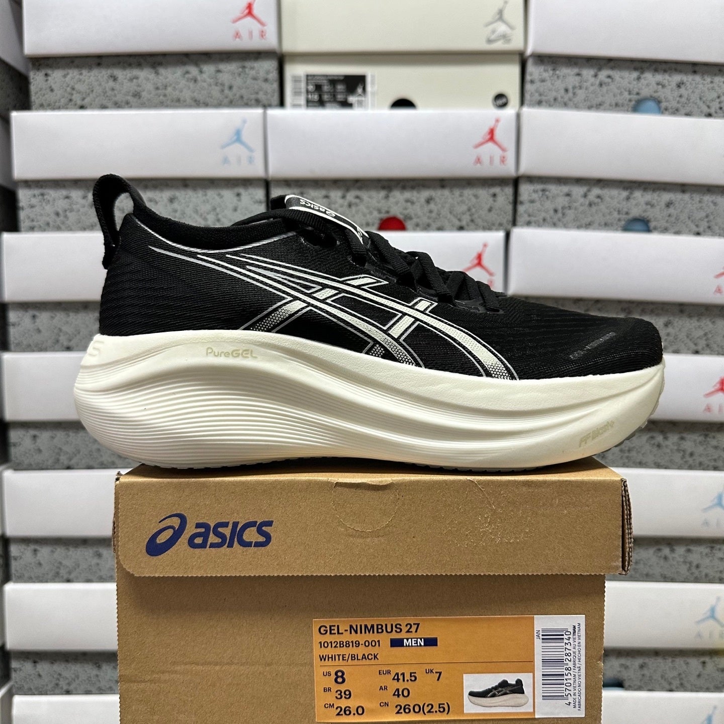 GEL-NIMBUS 27 White/Black