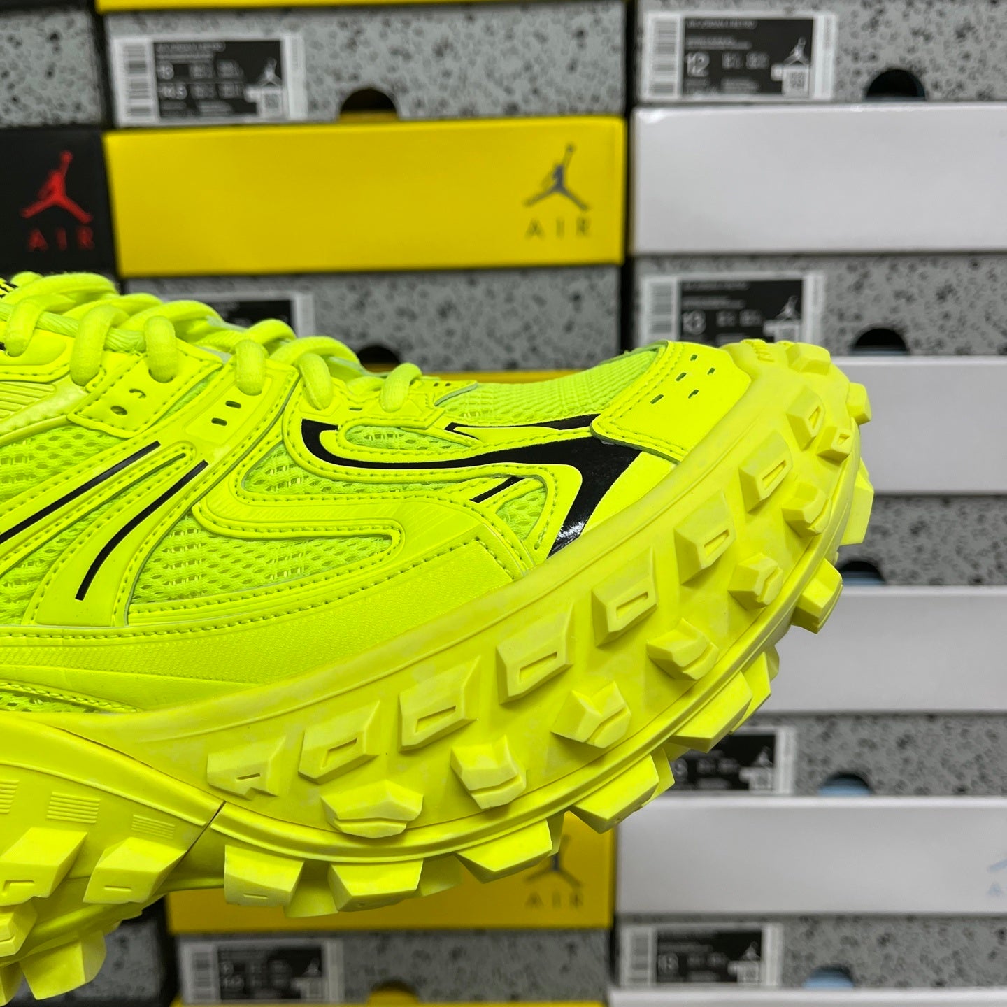 Defender Rubber Platform Fluo Yellow/Black