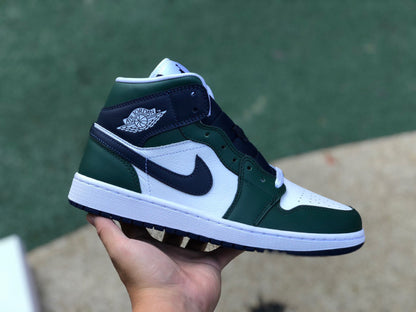 AJ1 MID Noble Green