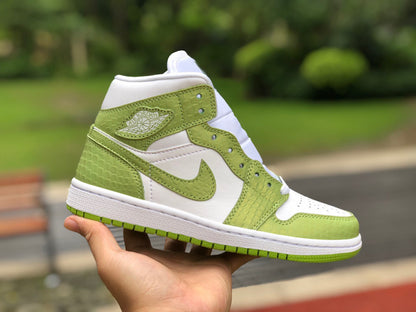 AJ1 MID Green Python