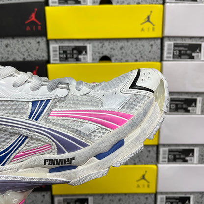 BLG Runner White/Blue/Pink