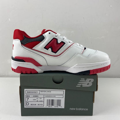550 White with Red and Black